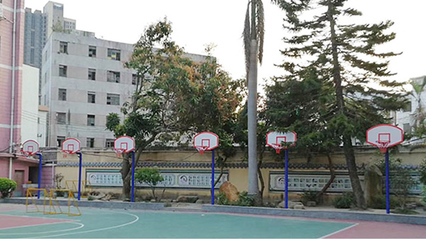 佛山順德區(qū)鳳翔小學(xué)兒童升降式籃球架拆換品質(zhì)保障