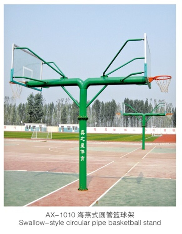 濟寧地埋式方管籃球架 穩(wěn)固耐用，打造專業(yè)運動空間