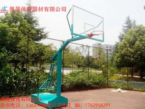 長沙籃球架廠家直銷 不銹鋼材質配玻璃鋼籃筐，讓運動越玩越開心